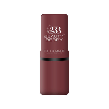 Beauty Berry Soft & Matte Moisturizing Velvet Lipstick For Women - Long-Lasting, Hydrating, High-Pigment Color. (Shade 27)
